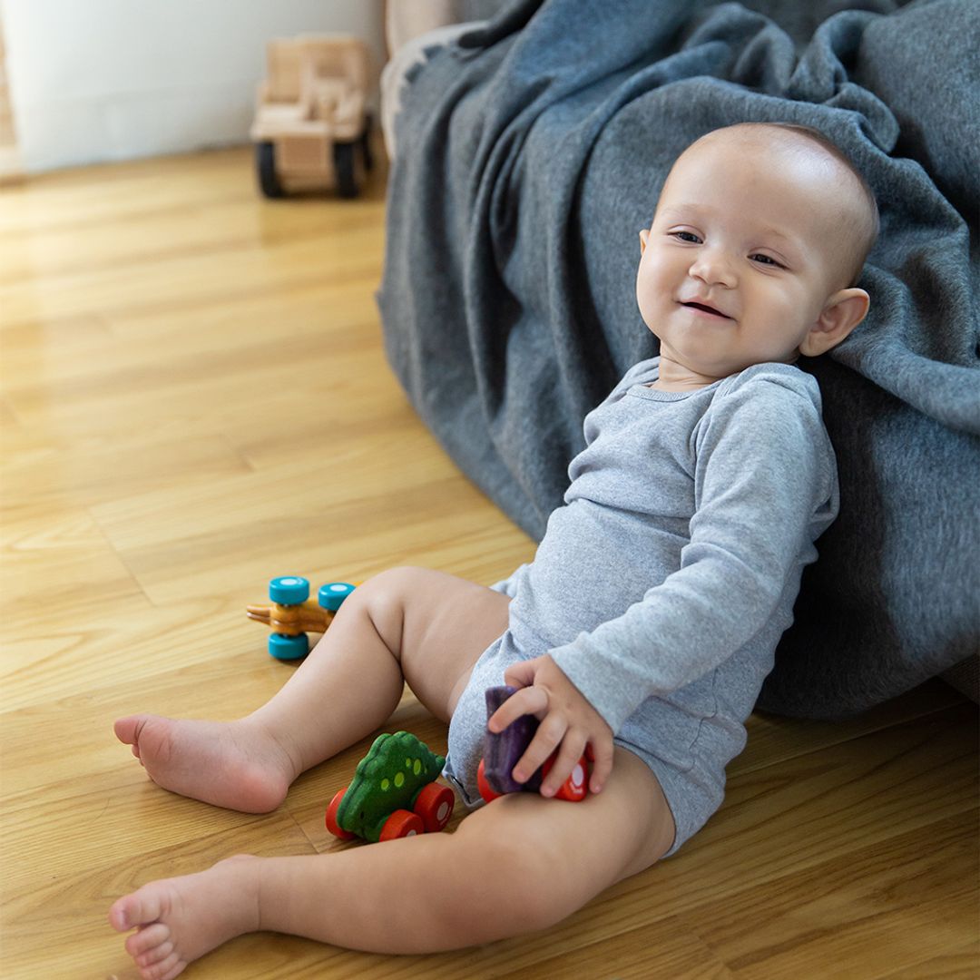 PlanToys Dino Car - Stego | Playroom Avenue