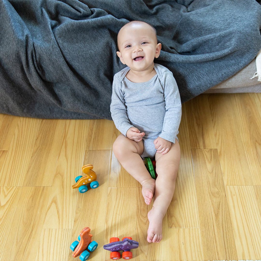 PlanToys Dino Car - Stego | Playroom Avenue