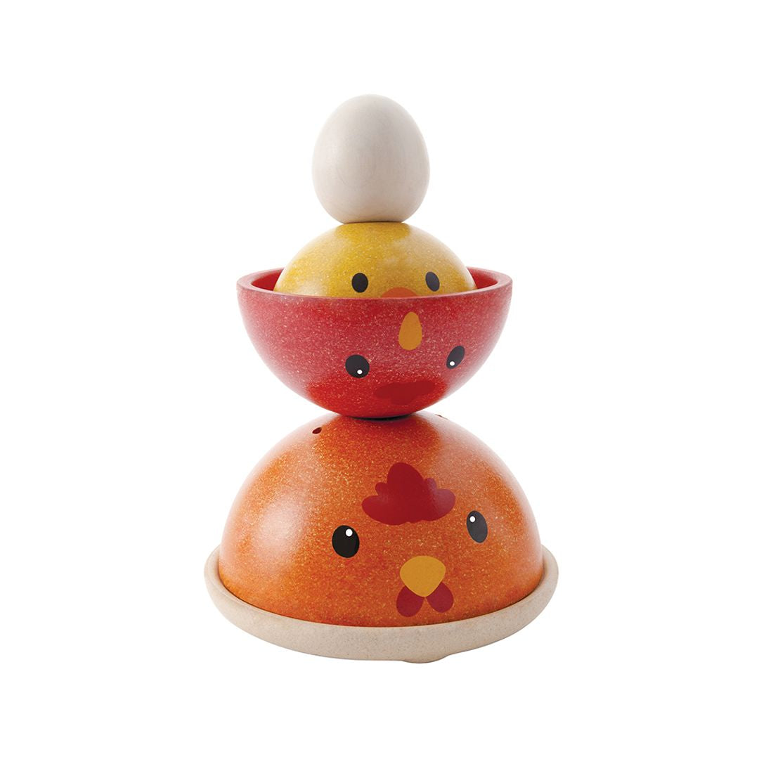 PlanToys Chicken Nesting | Playroom Avenue