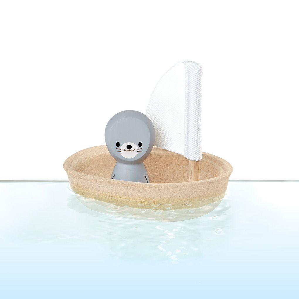 PlanToys Sailing Boat - Seal | Playroom Avenue