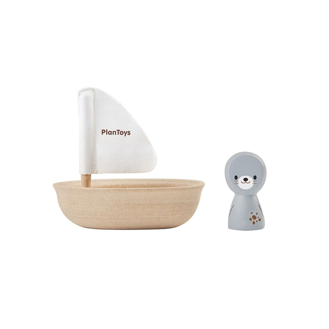 PlanToys Sailing Boat - Seal | Playroom Avenue