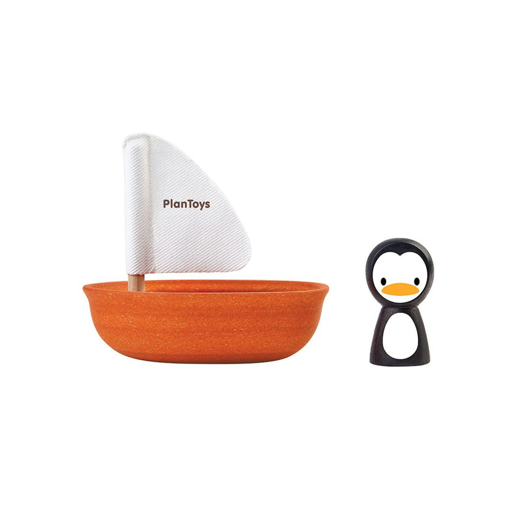 PlanToys Sailing Boat - Penguin | Playroom Avenue
