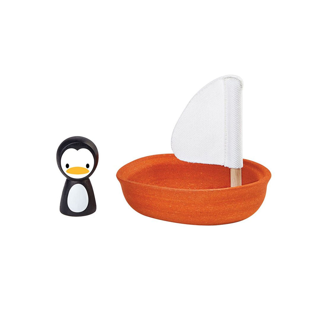 PlanToys Sailing Boat - Penguin | Playroom Avenue