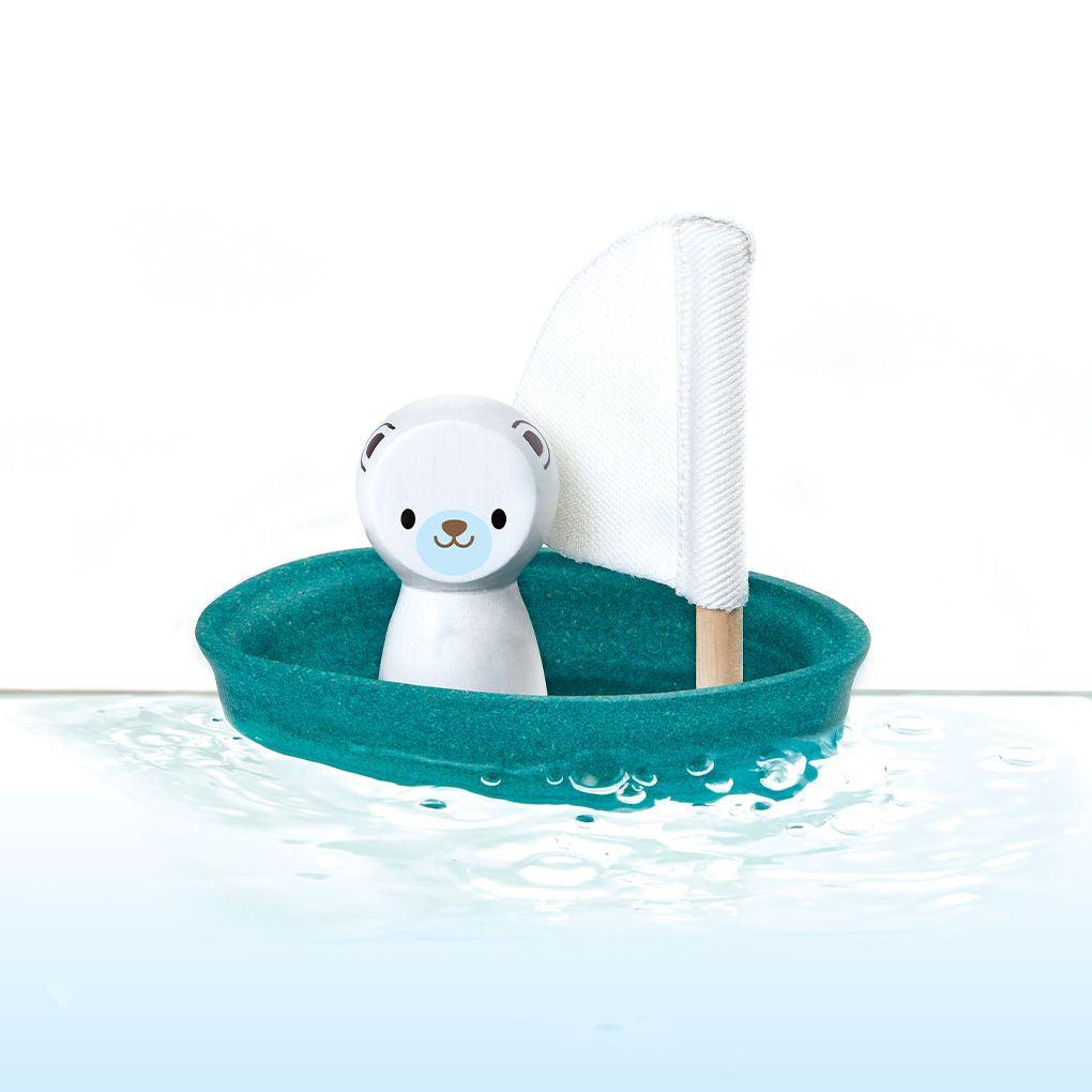 PlanToys Sailing Boat - Polar Bear