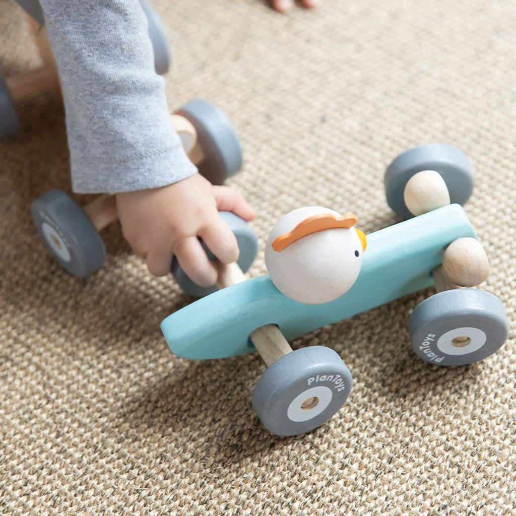 PlanToys Chicken Racing Car | Playroom Avenue