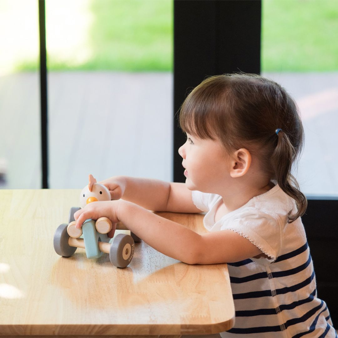 PlanToys Chicken Racing Car | Playroom Avenue