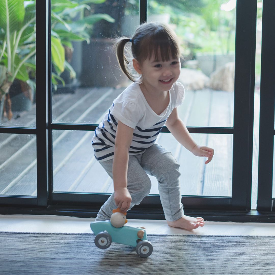 PlanToys Chicken Racing Car | Playroom Avenue