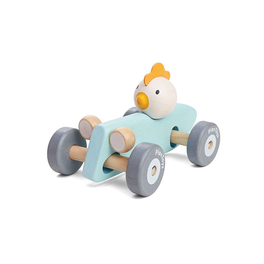 PlanToys Chicken Racing Car | Playroom Avenue