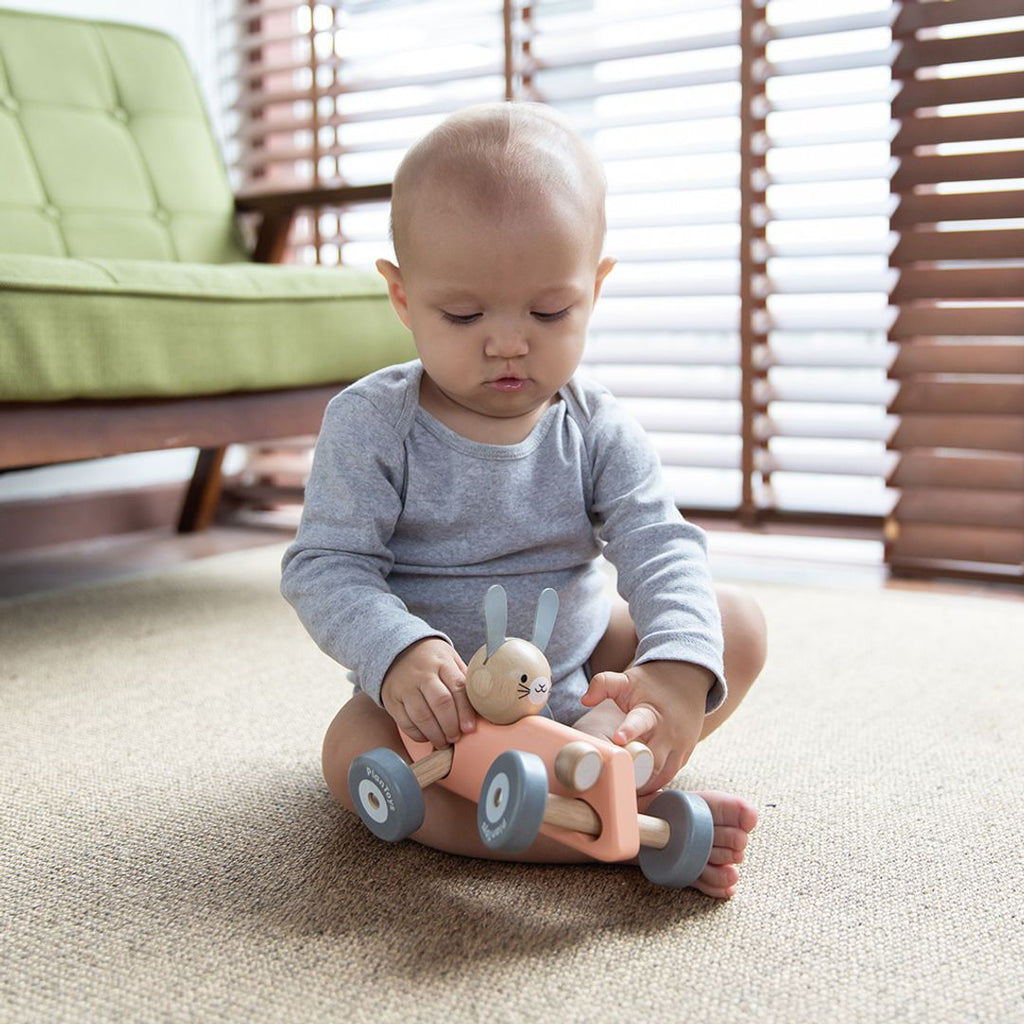 PlanToys Bunny Racing Car | Playroom Avenue