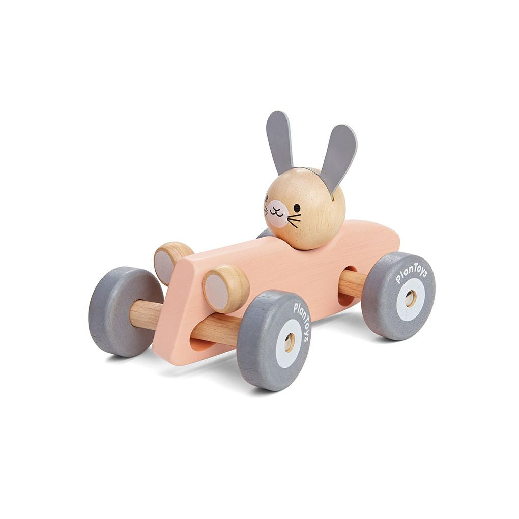 PlanToys Bunny Racing Car | Playroom Avenue