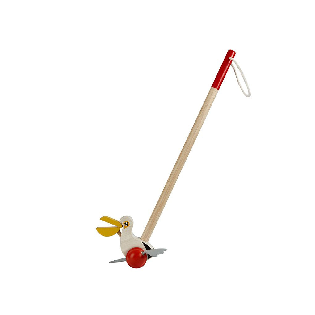 PlanToys Push-Along Pelican | Playroom Avenue