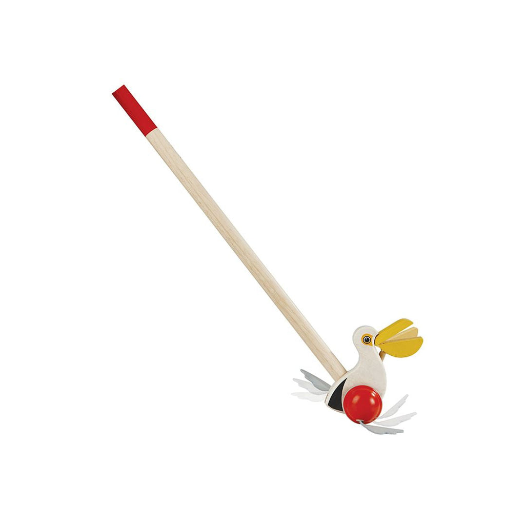 PlanToys Push-Along Pelican | Playroom Avenue