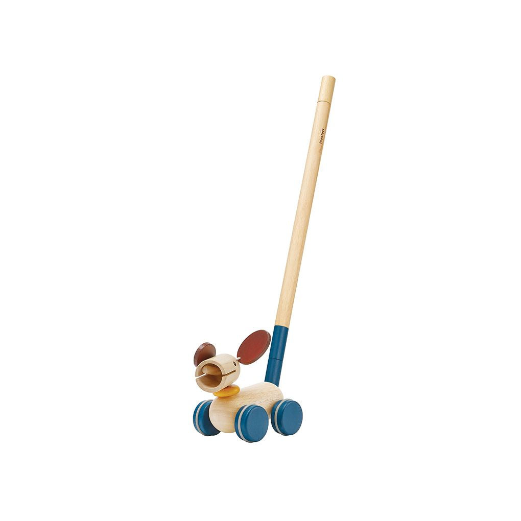 PlanToys Push & Pull Puppy | Playroom Avenue
