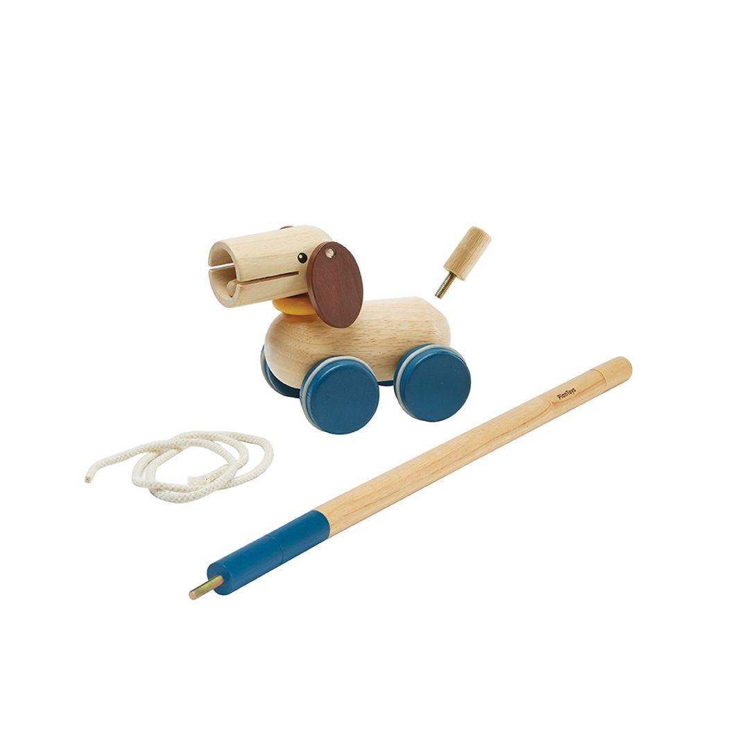 PlanToys Push & Pull Puppy | Playroom Avenue