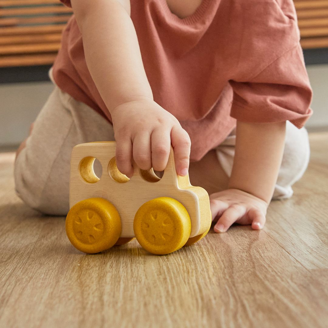 PlanToys Timber Trail Bus | Playroom Avenue