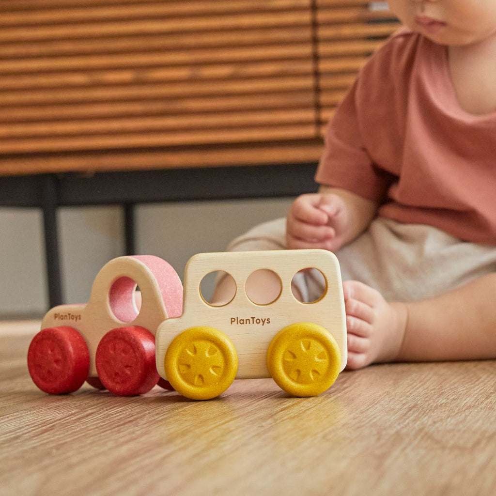 PlanToys Timber Trail Bus | Playroom Avenue