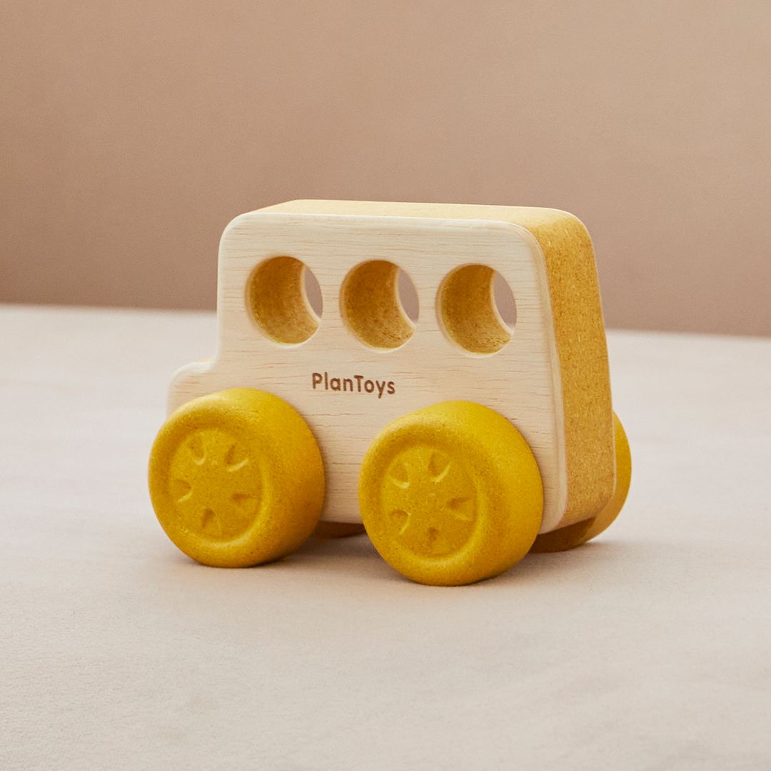 PlanToys Timber Trail Bus | Playroom Avenue