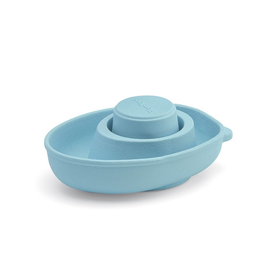 PlanToys Rubber Convertible Boat - Pastel Blue | Playroom Avenue