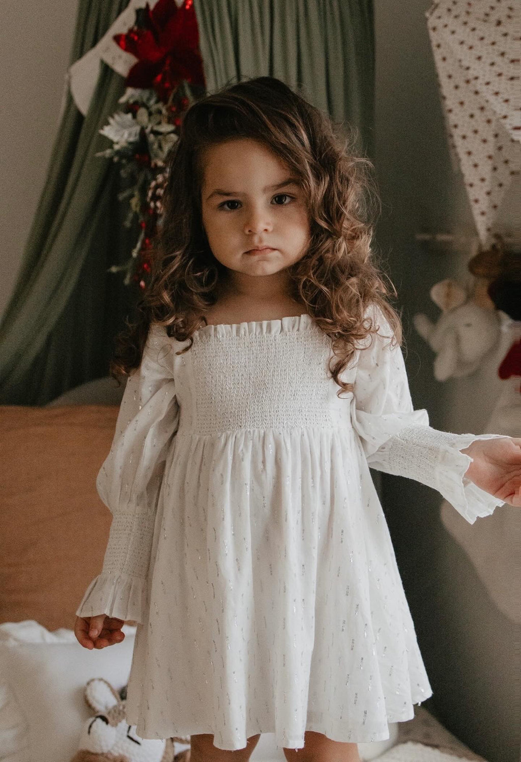 La Petit Lapin Harlow | Cotton Sparkle Dress | Wink | Playroom Avenue