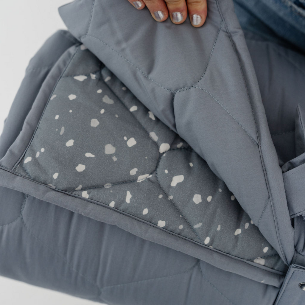 Toki Kids Terrazzo Slate Picnic Blanket | Playroom Avenue