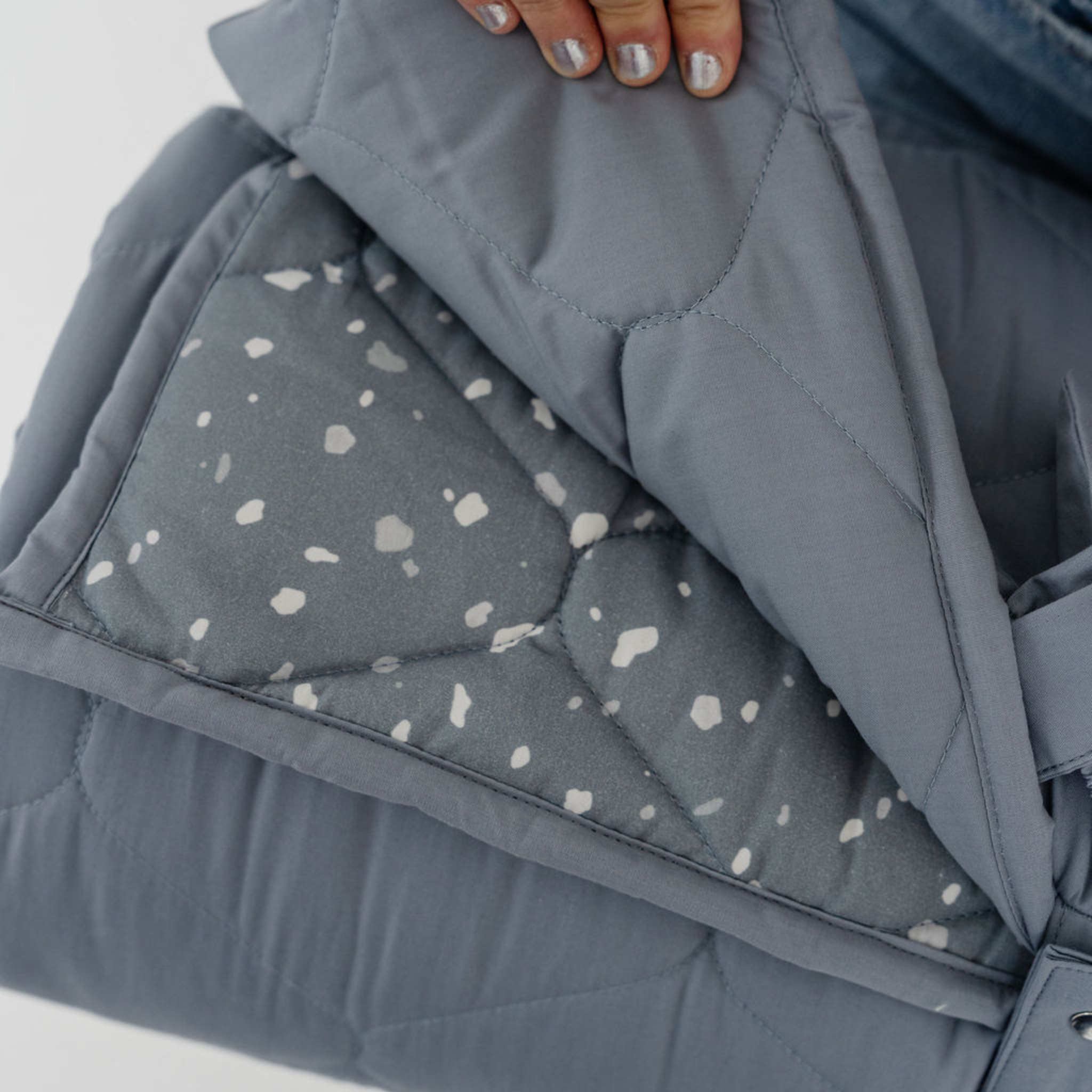 Toki Kids Terrazzo Slate Picnic Blanket | Playroom Avenue