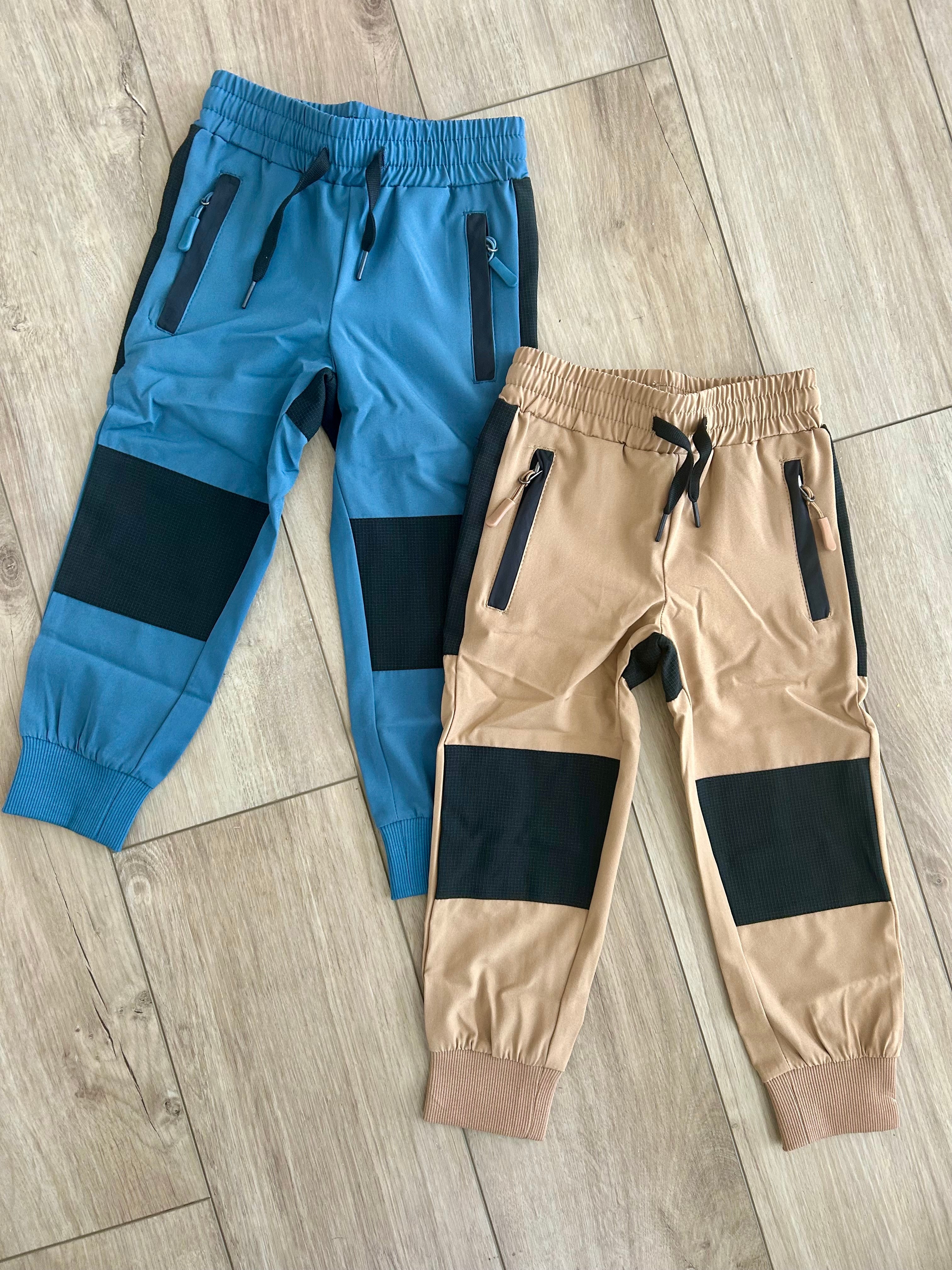 Keep the Littles Wild Hiking pants- water resistant tan | Playroom Avenue