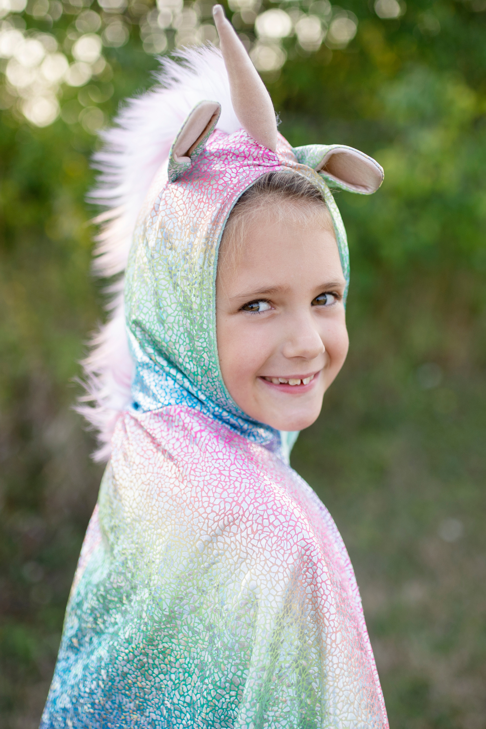 Great Pretenders Reversible Unicorn Dragon Cape | Playroom Avenue