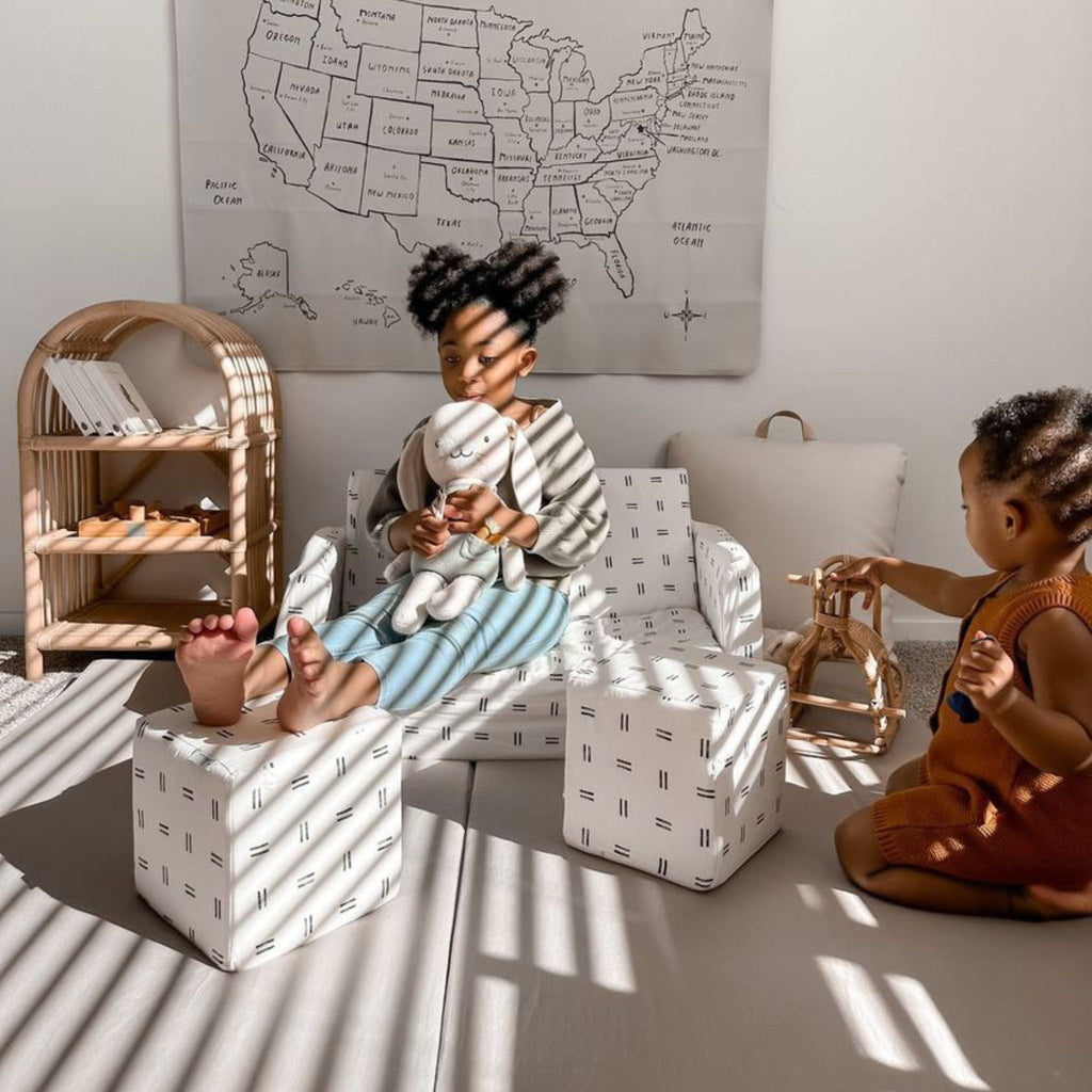 Toki Kids Mudcloth Play Couch | Playroom Avenue