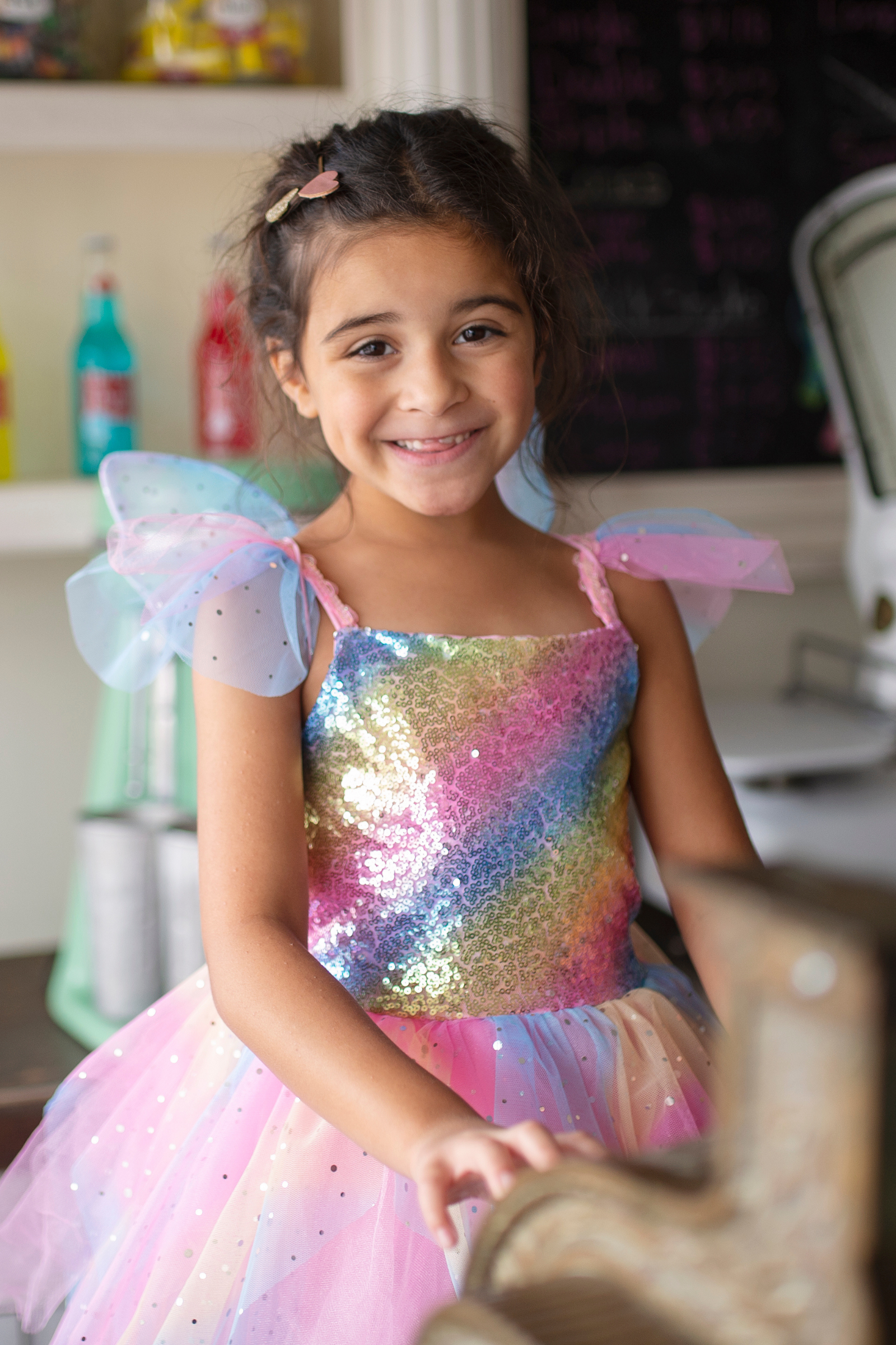 Great Pretenders Rainbow Fairy Dress & Wings Size 7-8 | Playroom Avenue