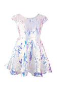 Great Pretenders Sequins Concert Queen Dress Silver | Playroom Avenue