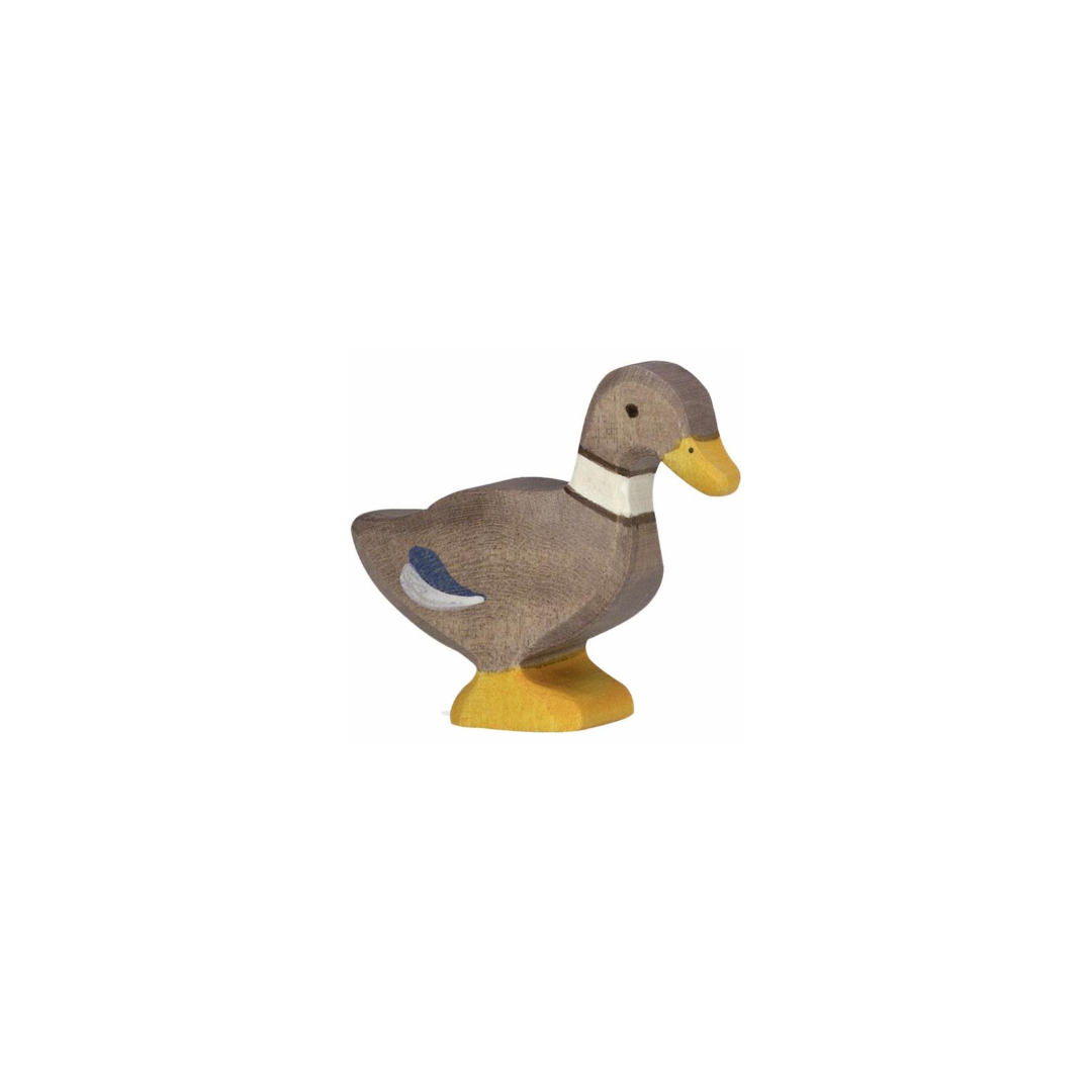 Holztiger Wooden Duck Figure | Playroom Avenue