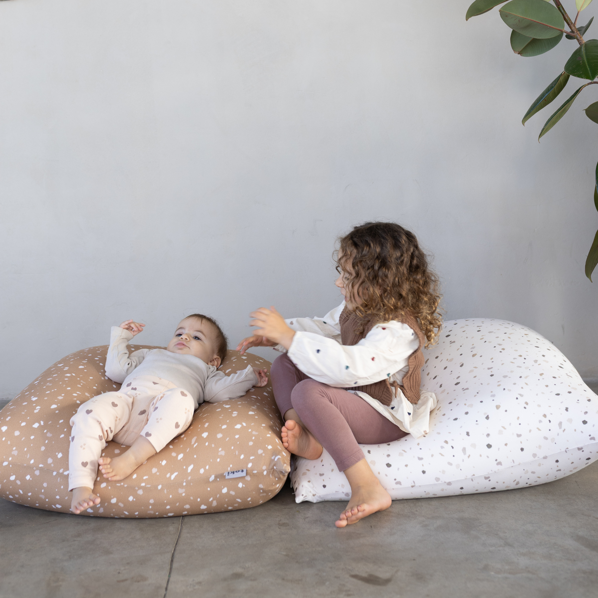 Toki Kids Terrazzo Chalk Bean Bag | Playroom Avenue