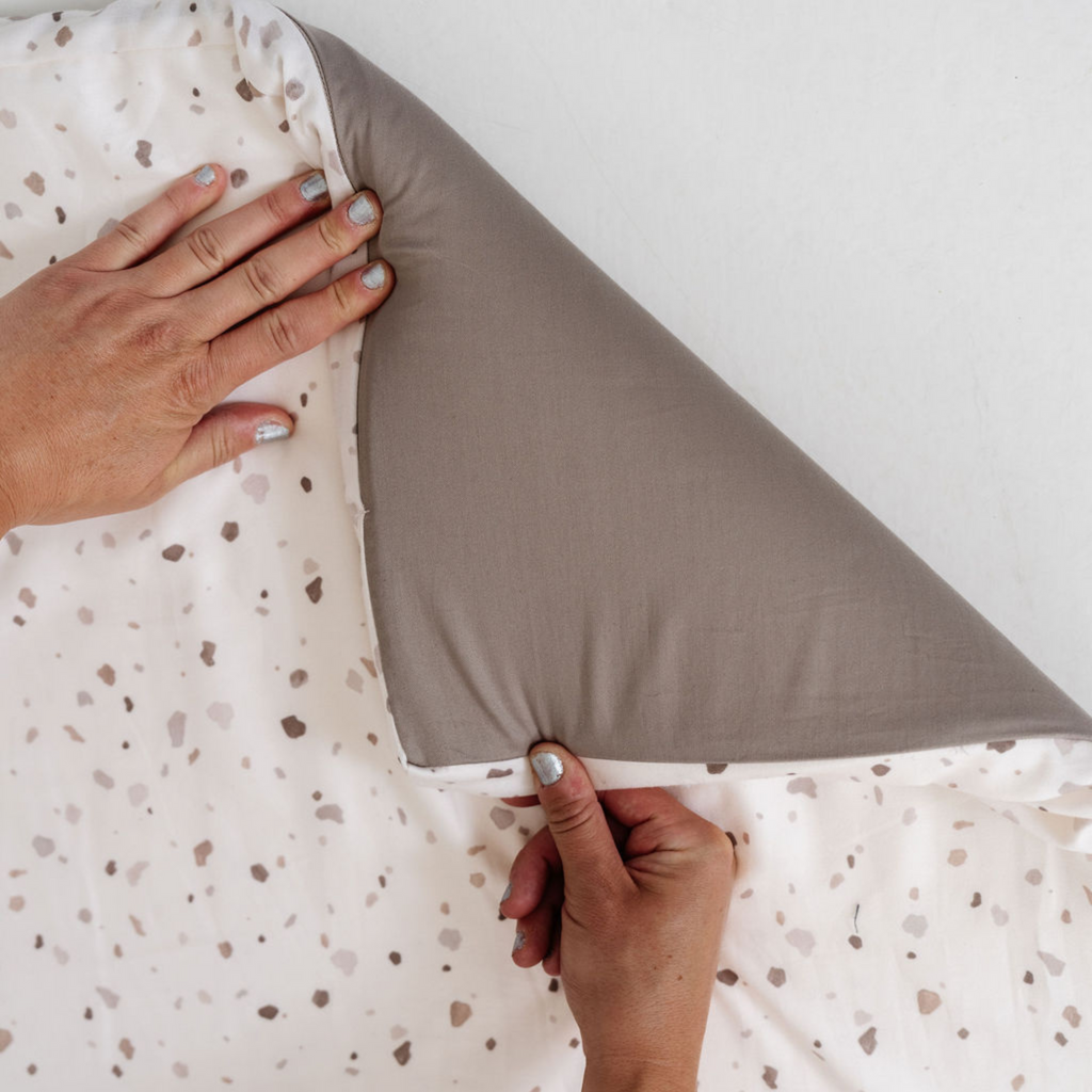 Toki Kids Terrazzo Chalk Organic Cotton Mat | Playroom Avenue