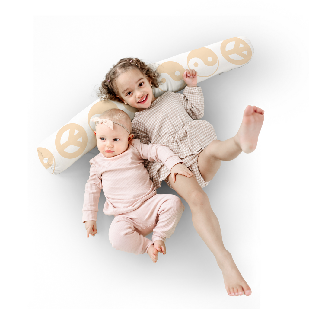 Toki Kids White Yin Yang Support Pillow | Playroom Avenue