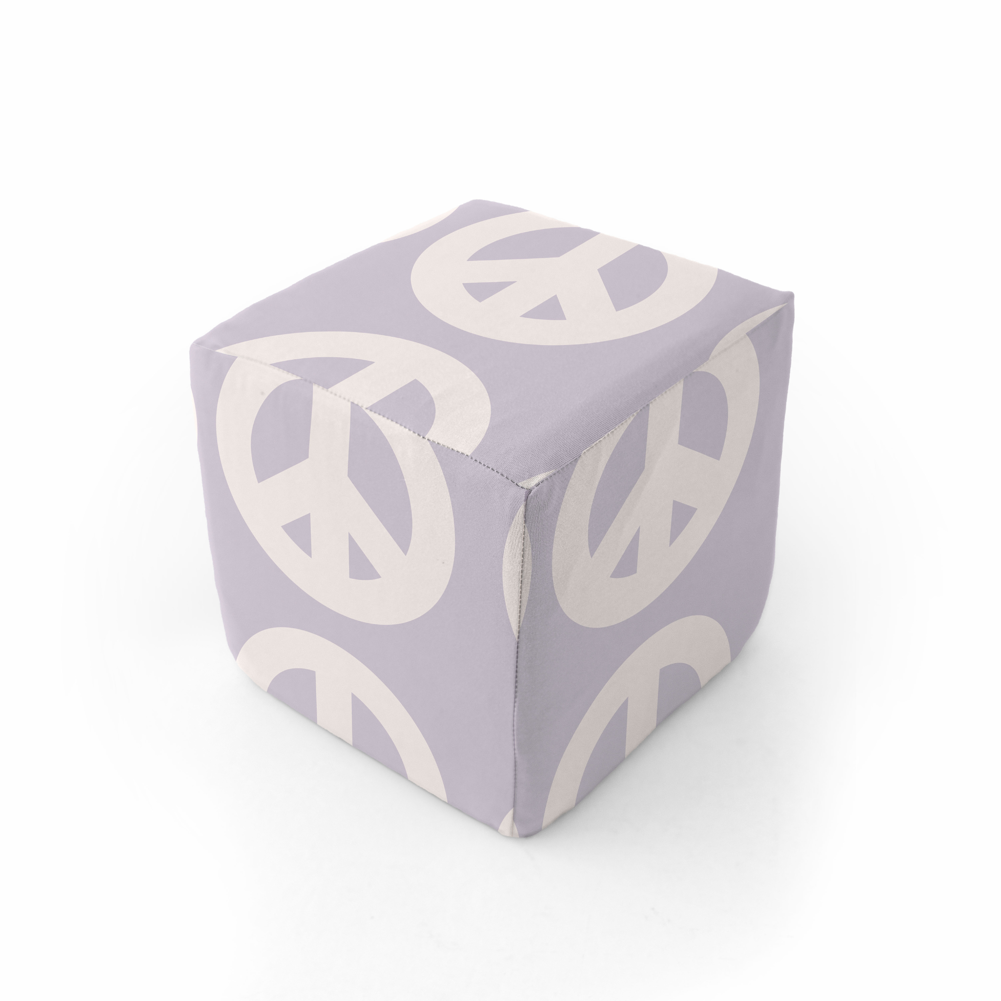 Toki Kids Lavender Peace Sign Play Cube | Playroom Avenue