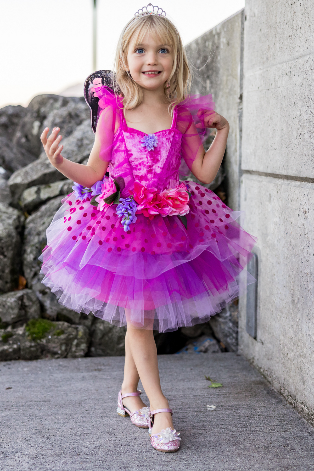 Great Pretenders Fairy Blooms Deluxe Dress & Wings
