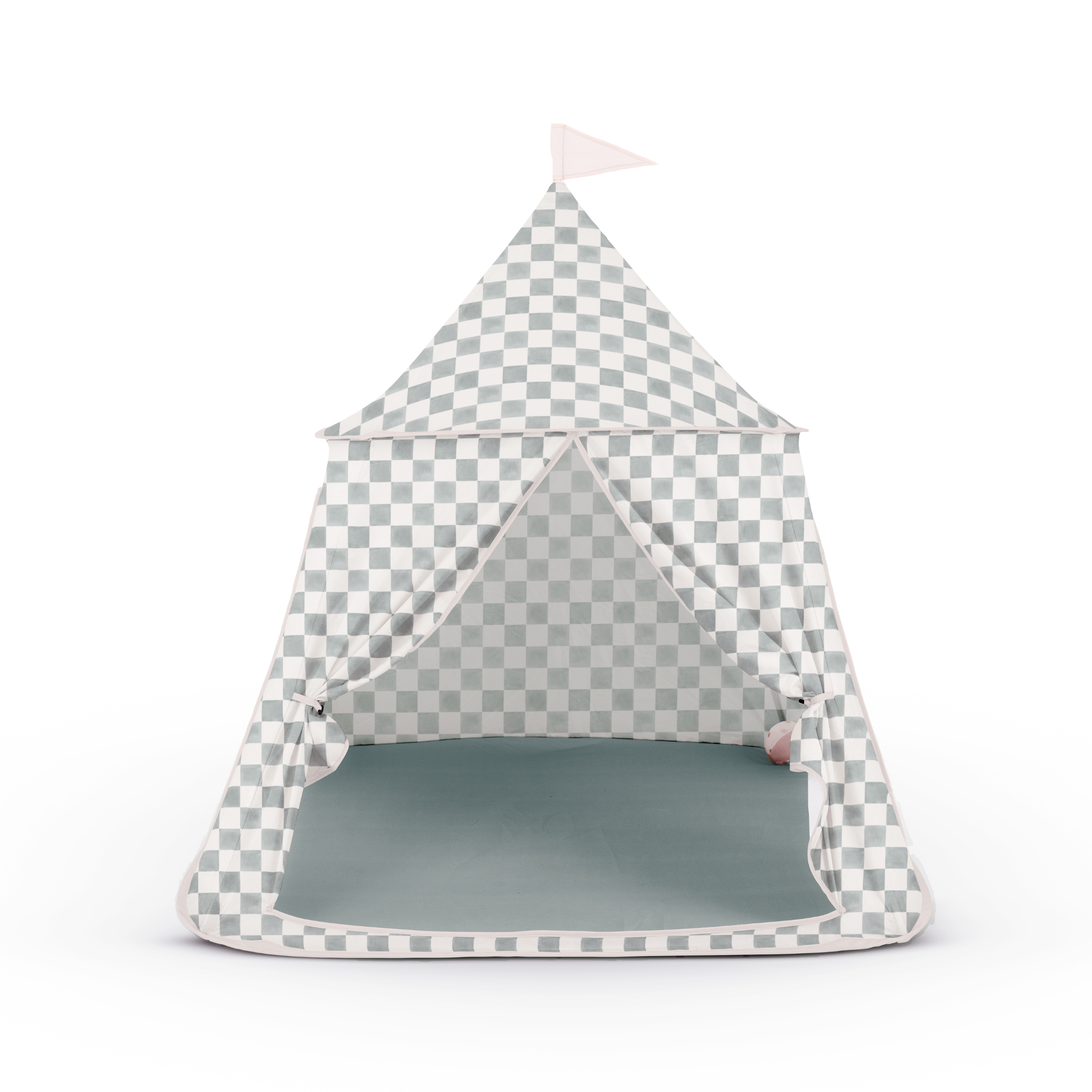 Toki Mats Checker Matcha Play Tent