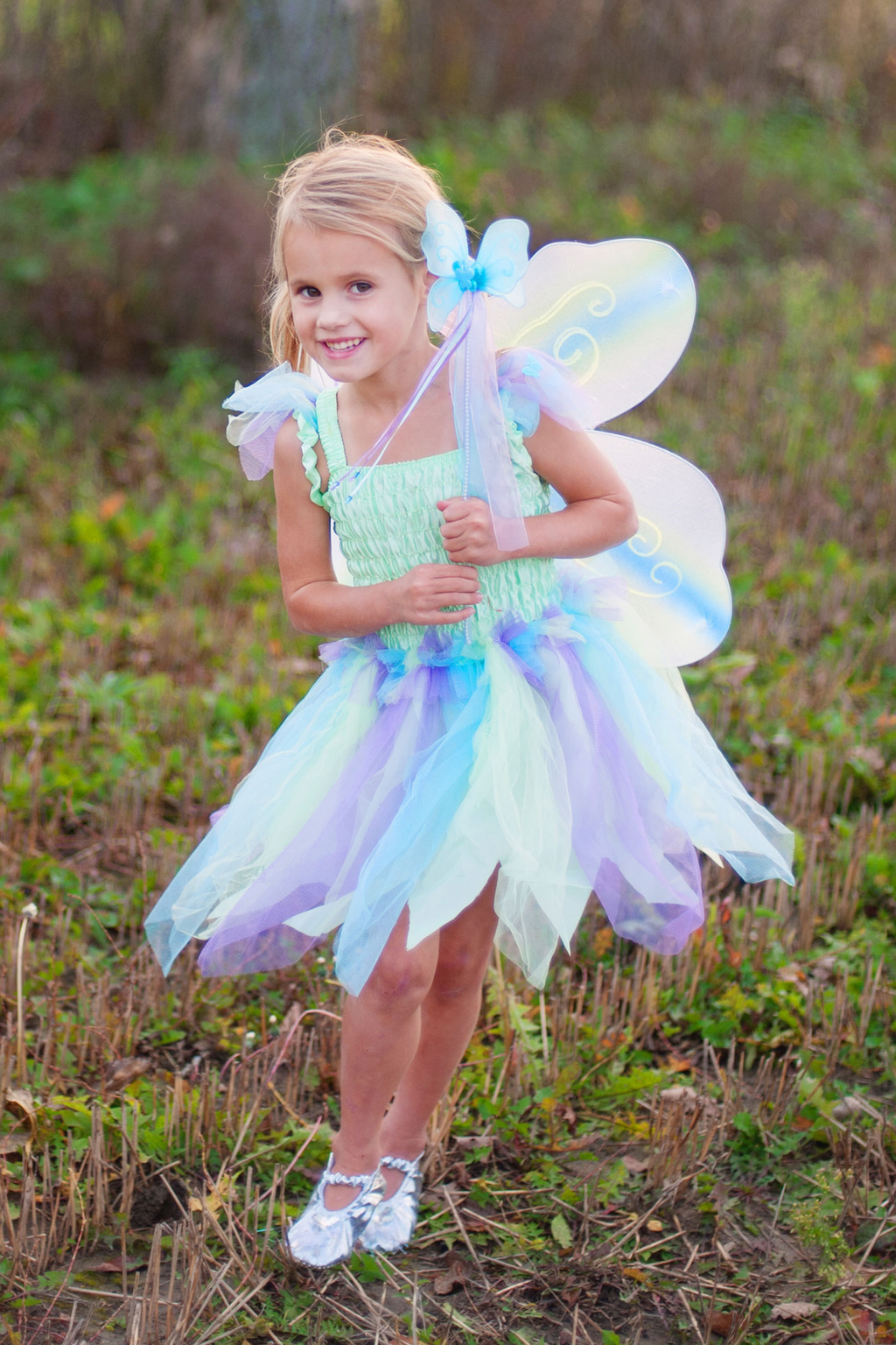 Great Pretenders Butterfly Dress & Wings with Wand | Playroom Avenue
