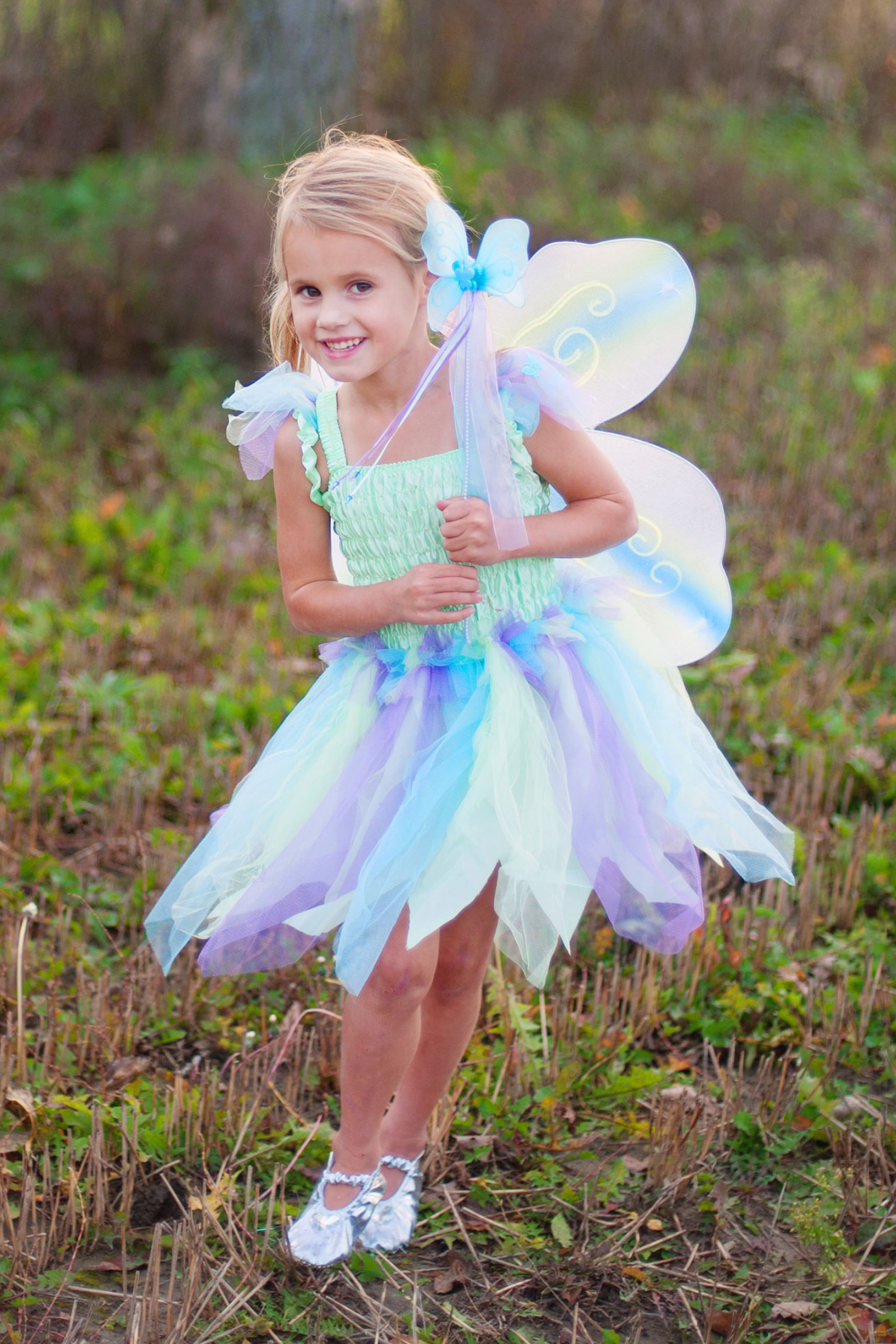 Great Pretenders Butterfly Dress & Wings with Wand | Playroom Avenue