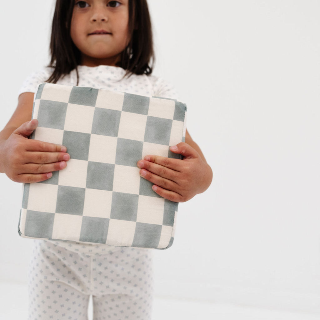 Toki Kids Checker Matcha Play Cube | Playroom Avenue