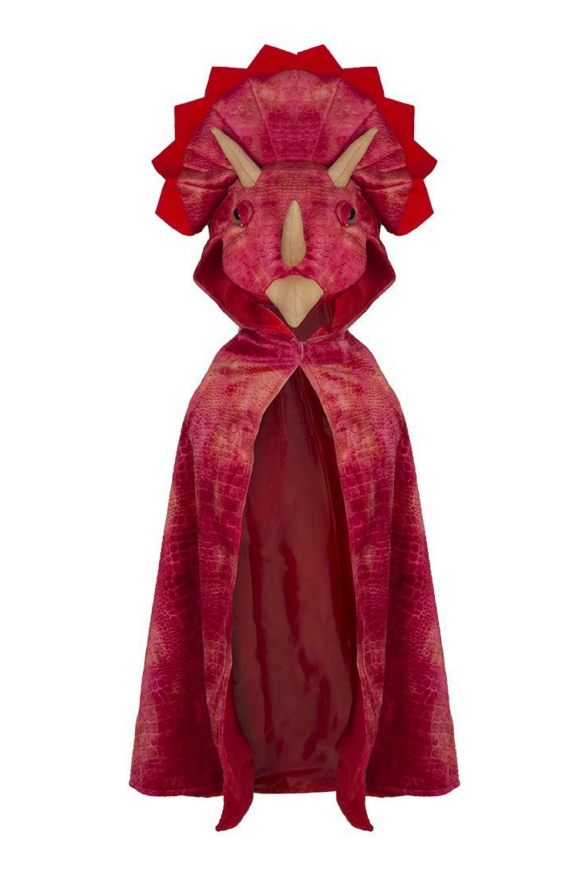 Great Pretenders Triceratops Hooded Dinosaur Cape