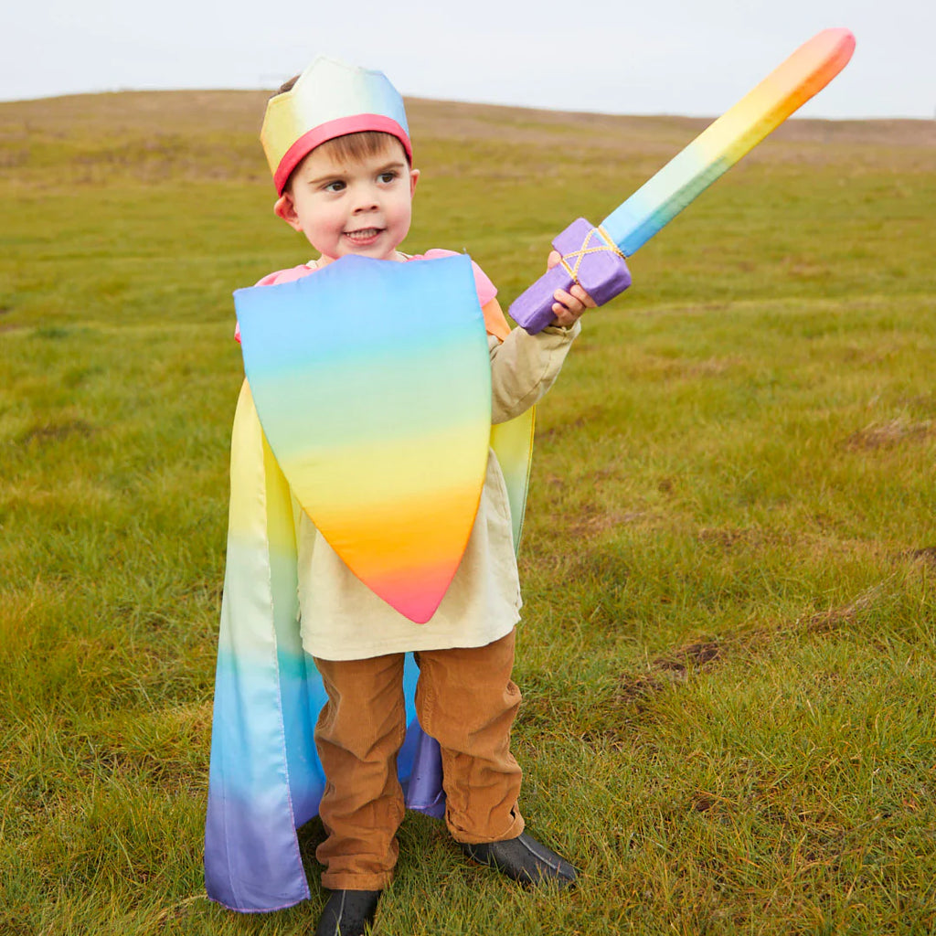 Sarah's Silks Rainbow Sword & Shield Bundle | Playroom Avenue