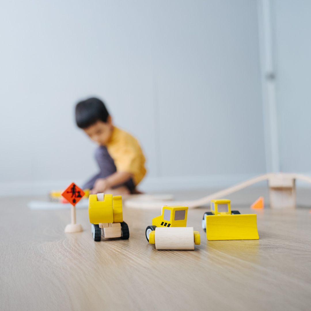 PlanToys Road Construction Set | Playroom Avenue