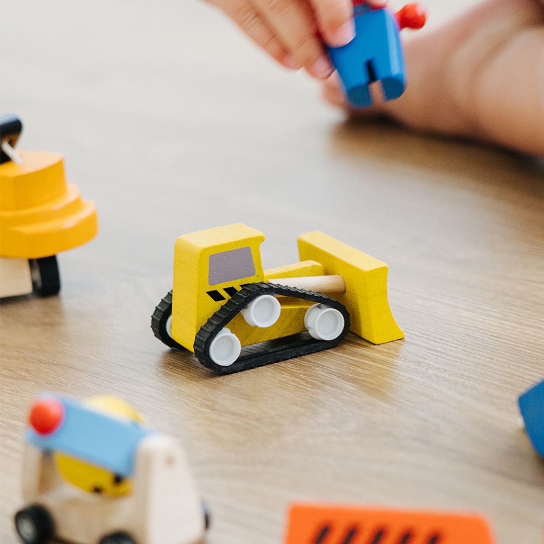 PlanToys Road Construction Set | Playroom Avenue
