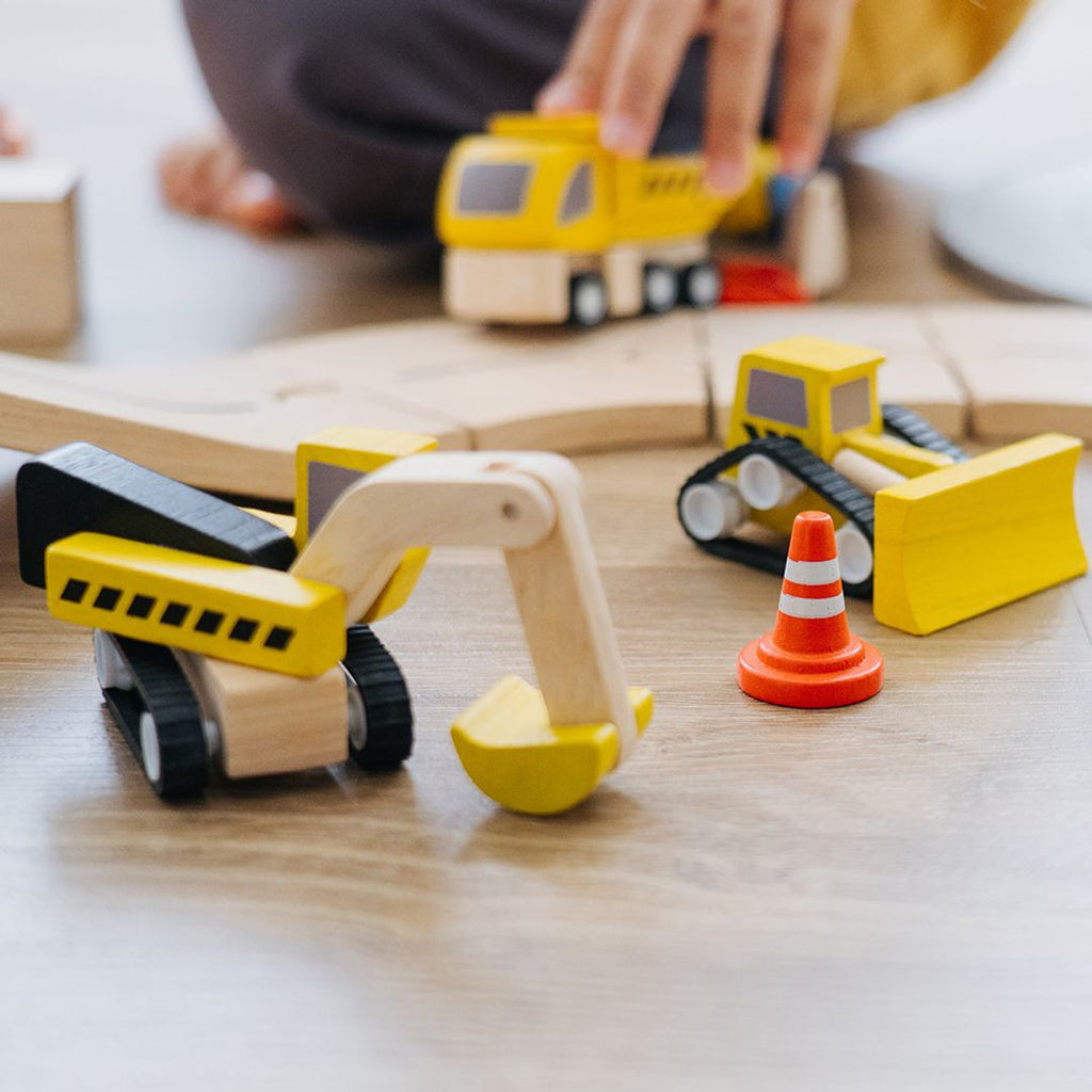 PlanToys Road Construction Set | Playroom Avenue