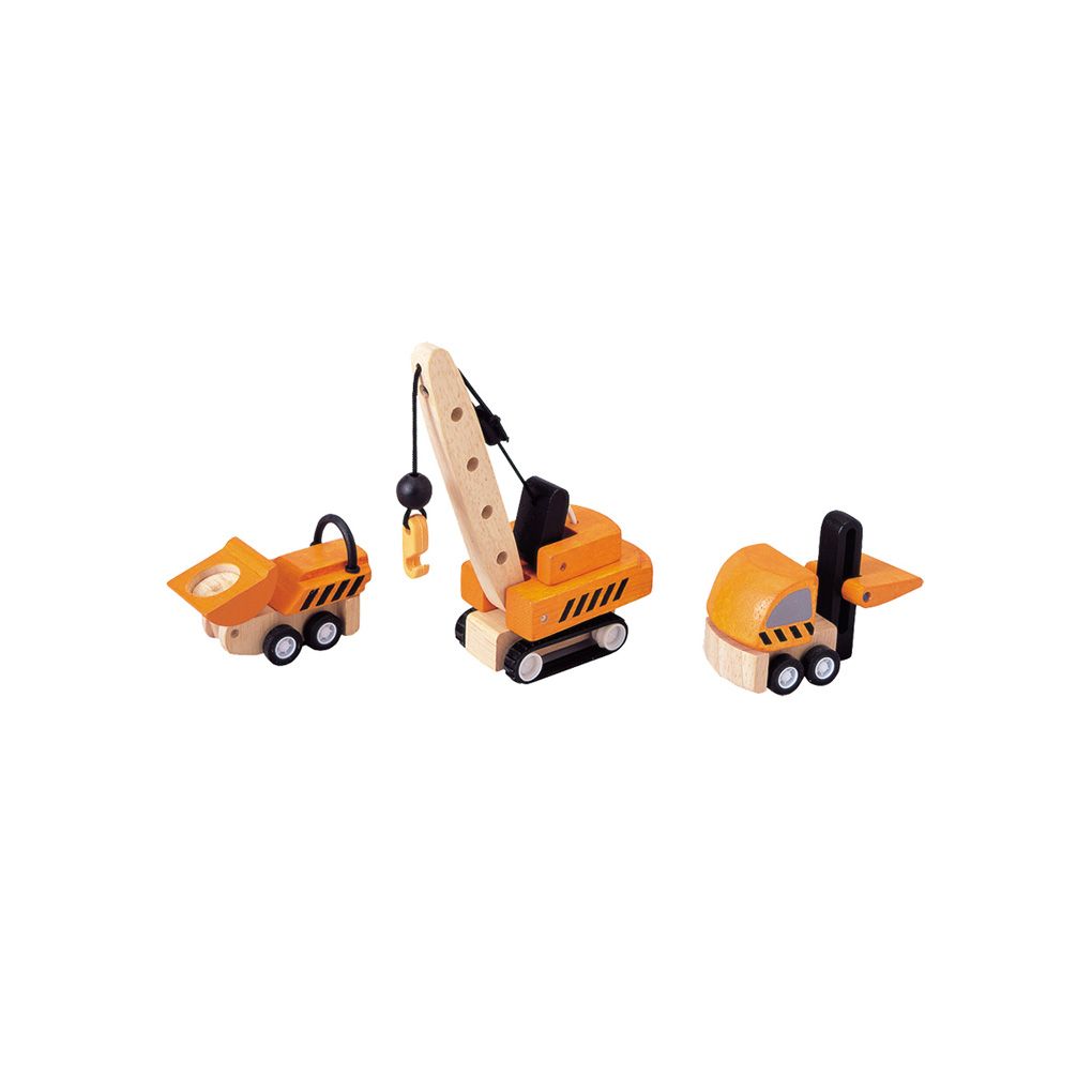 PlanToys Construction Vehicles | Playroom Avenue