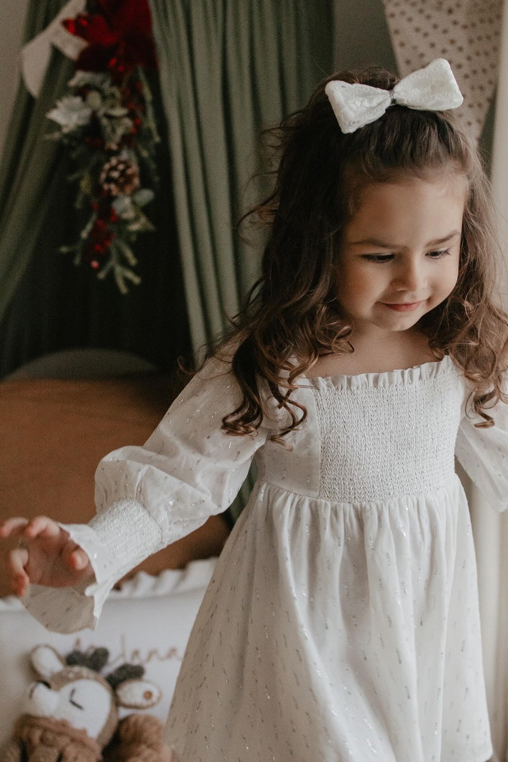 La Petit Lapin Harlow | Cotton Sparkle Dress | Wink | Playroom Avenue