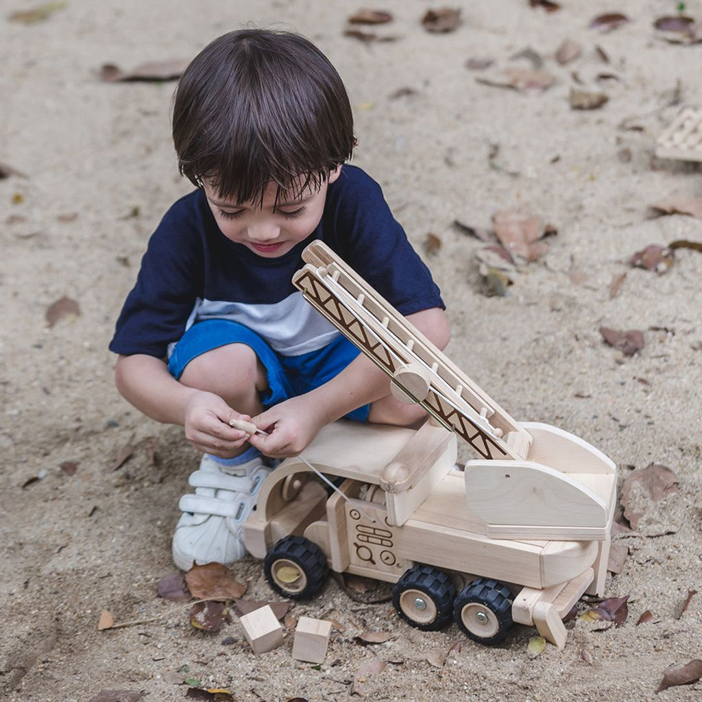 PlanToys Fire Truckㅤ | Playroom Avenue