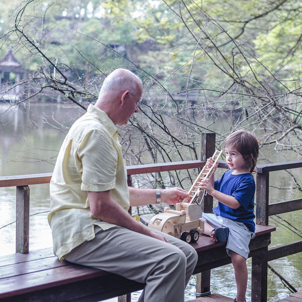 PlanToys Fire Truckㅤ | Playroom Avenue