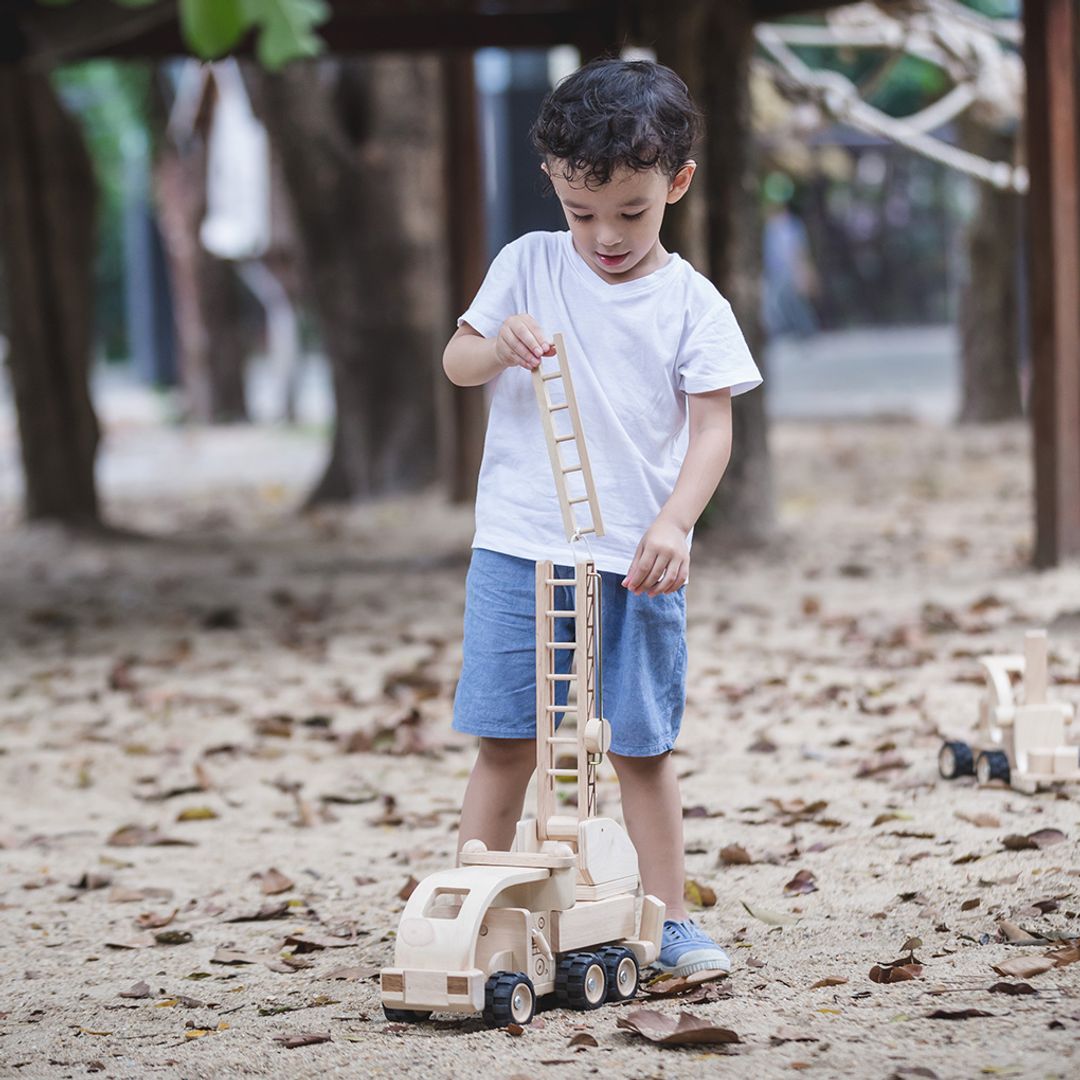 PlanToys Fire Truckㅤ | Playroom Avenue